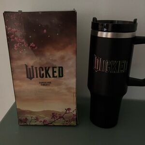 Wicked Black Stainless Steel Tumbler